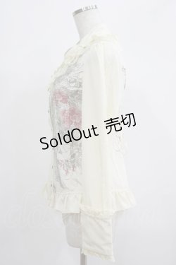 画像2: Ozz oneste / チャイナブラウス  アイボリー H-25-06-27-1050-OO-BL-KB-ZH