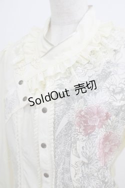画像4: Ozz oneste / チャイナブラウス  アイボリー H-25-06-27-1050-OO-BL-KB-ZH