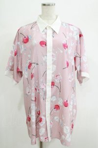 MILKBOY / FROZEN CHERRY SHIRTS  ピンク H-25-06-27-1052-MB-BL-KB-ZH