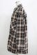画像2: TRAVAS TOKYO / Furry bear docking check shirts Free ベージュ×グレー H-25-06-27-1055-PU-BL-KB-ZH (2)