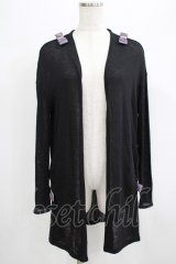 gouk / リボン付きボレロ  黒 H-25-06-27-1058-GO-TO-KB-ZH