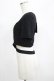 画像2: DARK IN LOVE / Punk locomotive check heart crop top XL ブラック H-25-06-27-1059-PU-TO-KB-ZH (2)