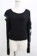 画像1: KILL STAR / Shailagh Long Sleeve Top L 黒 H-25-06-27-1062-SL-TO-KB-ZH (1)