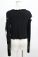 画像3: KILL STAR / Shailagh Long Sleeve Top L 黒 H-25-06-27-1062-SL-TO-KB-ZH (3)