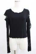 KILL STAR / Shailagh Long Sleeve Top M 黒 H-25-06-27-1063-SL-TO-KB-ZH