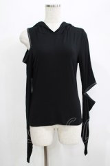 KILL STAR / Morwen Hooded Top S ブラック H-25-06-27-1065-SL-TO-KB-ZY