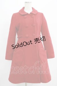 MILK / チェリーアンコート  赤 H-25-06-27-1008-ML-CO-KB-ZH