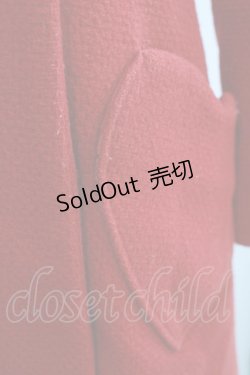 画像5: MILK / チェリーアンコート  赤 H-25-06-27-1008-ML-CO-KB-ZH