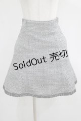 MILK / ファンシースカート  ブラックツイード H-25-10-14-030-ML-SK-ET-ZH