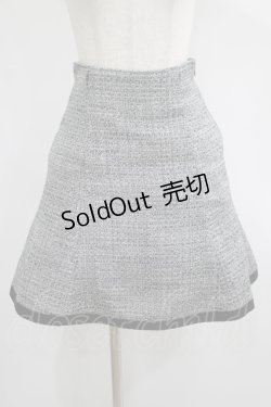 画像1: MILK / ファンシースカート  ブラックツイード H-25-10-14-030-ML-SK-ET-ZH
