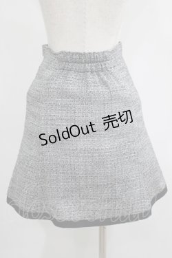 画像3: MILK / ファンシースカート  ブラックツイード H-25-10-14-030-ML-SK-ET-ZH