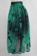 画像2: NieR Clothing / GREEN BUTTERFLY SHEER SKIRT  グリーン H-25-06-27-1013-PU-SK-KB-ZH (2)