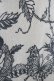 画像5: ALGONQUINS / ベロアフリルプリントワンピース  アイボリー×黒 H-25-06-27-1017-AL-OP-KB-ZH