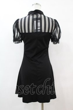 画像2: PUNK RAVE / Chinese Style Silk Fan Cheongsam Dress S ブラック H-25-06-28-035-PU-OP-KB-ZH