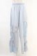 画像1: Candy Stripper / LACY PATCH WORK DROST PANTS  ライトブルー H-25-06-28-004-PU-PA-KB-ZH (1)
