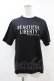 画像1: Jane Marple Dans Le Salon / Theme logo T-shirt  ブラック H-25-06-28-040-JM-TO-KB-ZH (1)