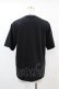 画像2: Jane Marple Dans Le Salon / Theme logo T-shirt  ブラック H-25-06-28-040-JM-TO-KB-ZH (2)