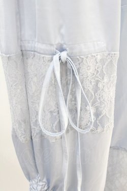 画像4: Candy Stripper / LACY PATCH WORK DROST PANTS  ライトブルー H-25-06-28-004-PU-PA-KB-ZH