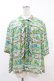 画像1: Jane Marple Dans Le Salon / Sunnyside town granny’s blouse  ブルーグレイ H-25-06-28-053-JM-BL-KB-ZH (1)
