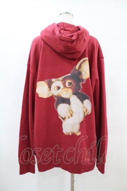 画像2: Candy Stripper / THREE RULES HOODIE  レッド H-25-06-28-055-PU-TO-KB-ZH