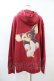 画像2: Candy Stripper / THREE RULES HOODIE  レッド H-25-06-28-055-PU-TO-KB-ZH (2)