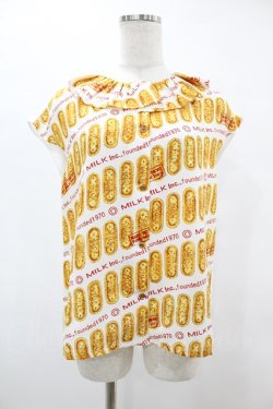 画像1: MILK / Biscottiブラウス  プレーンビスケット H-25-06-28-057-ML-BL-KB-ZH