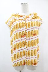MILK / Biscottiブラウス  プレーンビスケット H-25-06-28-058-ML-BL-KB-ZH