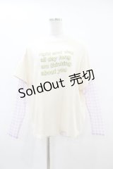 Candy Stripper / NIGHT AND DAY LAYERED   アイボリー H-25-06-28-059-PU-TO-KB-ZH
