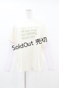 Candy Stripper / NIGHT AND DAY LAYERED   アイボリー H-25-06-28-059-PU-TO-KB-ZH