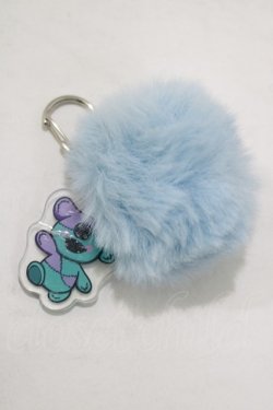画像1: NieR Clothing / ふわふわファー付きキーホルダー   H-25-06-28-1054-PU-ZA-KB-ZH