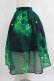 画像2: NieR Clothing / GREEN BUTTERFLY SHEER SKIRT  グリーン H-25-06-28-1005-PU-SK-KB-ZH (2)