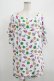 画像1: NieR Clothing / 総柄セットアップ  白 H-25-06-28-1011-PU-OP-KB-ZH (1)