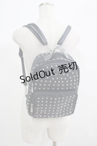 NieR Clothing / 2WAY STUDS BACKPACK  黒 H-25-06-28-1015-PU-BG-KB-ZH