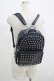 画像1: NieR Clothing / 2WAY STUDS BACKPACK  黒 H-25-06-28-1015-PU-BG-KB-ZH (1)