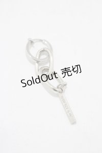 MILKBOY / BAR EARRING  シルバー H-25-10-03-1008-MB-AC-KB-ZH