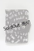 NieR Clothing / ブック型カードケース【NIER LOGO】   H-25-06-28-1024-PU-ZA-KB-ZH