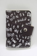 NieR Clothing / ブック型カードケース【NIER LOGO】   H-25-06-28-1024-PU-ZA-KB-ZH