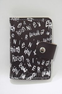 NieR Clothing / ブック型カードケース【NIER LOGO】   H-25-06-28-1024-PU-ZA-KB-ZH