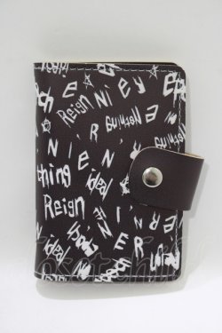 画像1: NieR Clothing / ブック型カードケース【NIER LOGO】   H-25-06-28-1024-PU-ZA-KB-ZH