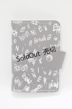 画像1: NieR Clothing / ブック型カードケース【NIER LOGO】   H-25-06-28-1024-PU-ZA-KB-ZH