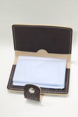 画像2: NieR Clothing / ブック型カードケース【NIER LOGO】   H-25-06-28-1024-PU-ZA-KB-ZH
