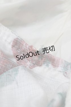 画像5: Leur Getter / Sweet Strawberry袖付きワンピース  オフ白 H-25-06-28-1002-LU-OP-KB-ZH