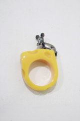Q-pot. / Tiny Mouse's Cheese Ring 約10号  H-25-06-28-1030-QP-AC-KB-ZH