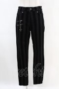 KILL STAR / Walk The Plank Trousers S ブラック H-25-06-28-010-SL-PA-KB-ZH