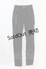 KILL STAR / Walk The Plank Trousers S ブラック H-25-06-28-010-SL-PA-KB-ZH