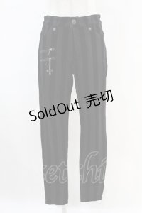 KILL STAR / Walk The Plank Trousers S ブラック H-25-06-28-010-SL-PA-KB-ZH