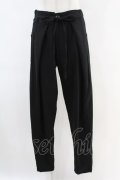 HYSTERIC GLAMOUR / タックパンツ S 黒 H-25-06-28-012-PU-PA-KB-ZH