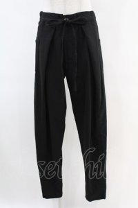 HYSTERIC GLAMOUR / タックパンツ S 黒 H-25-06-28-012-PU-PA-KB-ZH