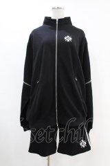KRY CLOTHING / 「URAGIRI」ジャージセットアップ  黒×白 H-25-06-28-014-EL-PA-KB-ZH