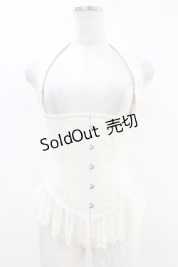 画像1: abilletage / Noir collectionチロルコルセット 3 アイボリー H-25-06-28-015-GO-TO-KB-ZH